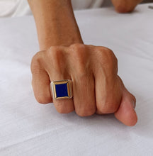 LAPISZLAZULI UNISEX RING