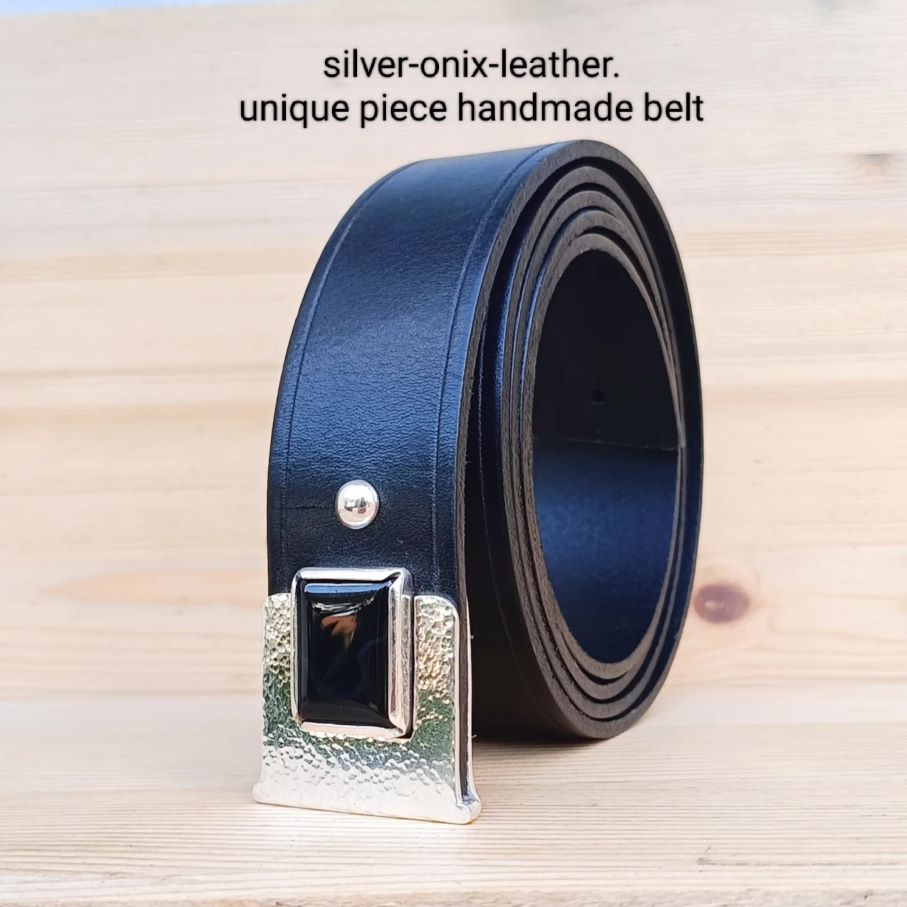 UNISEX HANDMADE LEATHER BELT