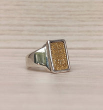 UNISEX JAPANESE ANCIENT GOLD COIN RING