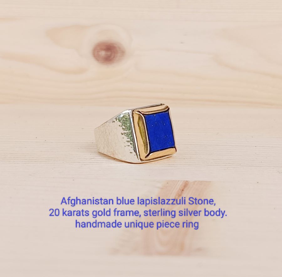 LAPISZLAZULI UNISEX RING