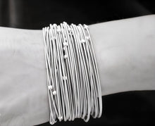 MASAI SILVER BEADS BRACELETS