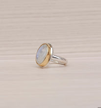 WOMAN RAINBOW STONE RING